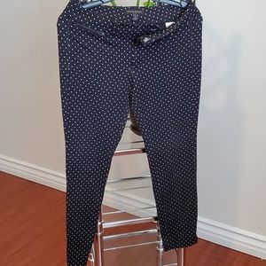 Banana Republic Polka dot Sloan Ankle Pants P4